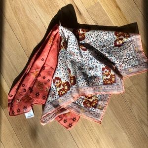 NWOT 2 Madewell Bandanas